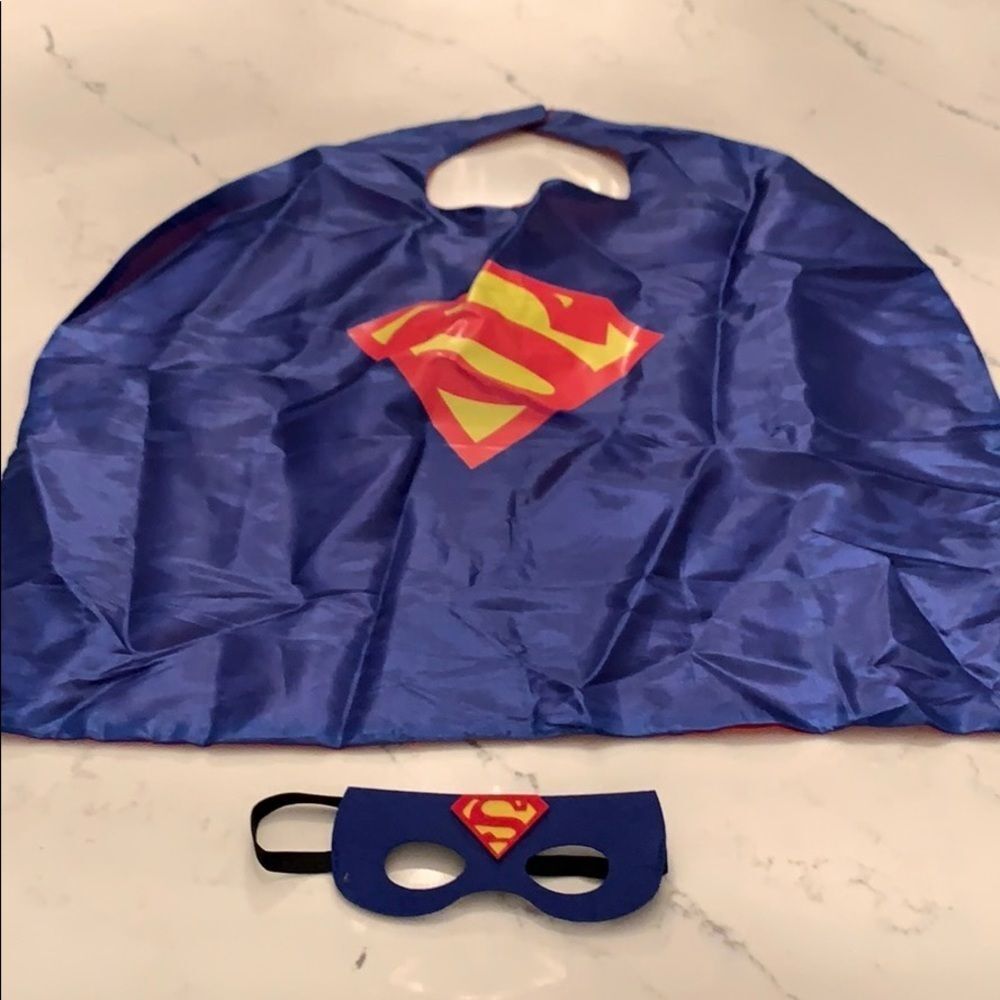 Superman Cape and Mask